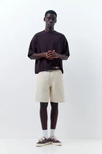 Pantalones Cortos de Bermudas vaqueras de corte estándar