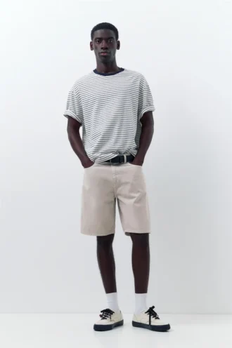 Pantalones Cortos de Bermudas vaqueras de corte estándar