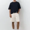 Pantalones Cortos de Bermudas vaqueras de corte estándar Pantalones Cortos de Bermudas vaqueras de corte estándar