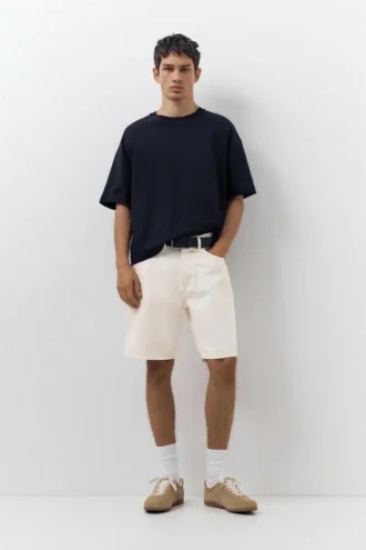 Pantalones Cortos de Bermudas vaqueras de corte estándar