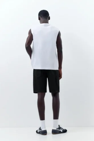 Pantalones Cortos de Bermudas vaqueras de corte estándar