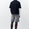 Pantalones Cortos de Bermudas vaqueras de corte estándar Pantalones Cortos de Bermudas vaqueras de corte estándar