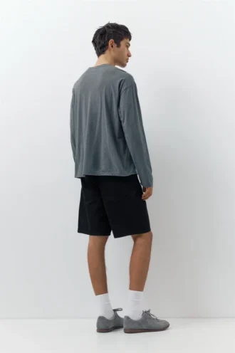 Pantalones Cortos de Bermudas vaqueras de corte estándar