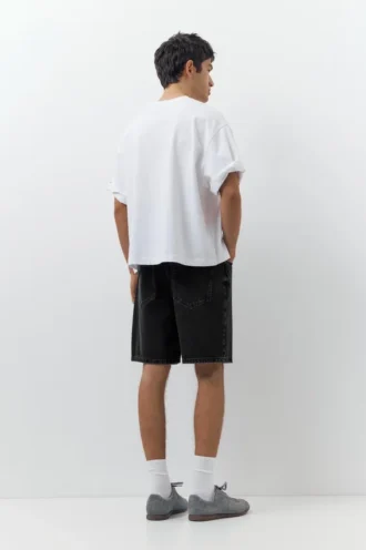 Pantalones Cortos de Bermudas vaqueras de corte estándar
