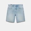 Pantalones Cortos de Bermudas vaqueras de corte estándar Pantalones Cortos de Bermudas vaqueras de corte estándar