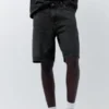 Pantalones Cortos de Bermudas vaqueras de corte estándar Pantalones Cortos de Bermudas vaqueras de corte estándar