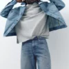 Pantalones Cortos de Bermudas vaqueras de corte estándar Pantalones Cortos de Bermudas vaqueras de corte estándar