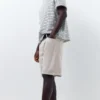 Pantalones Cortos de Bermudas vaqueras de corte estándar Pantalones Cortos de Bermudas vaqueras de corte estándar