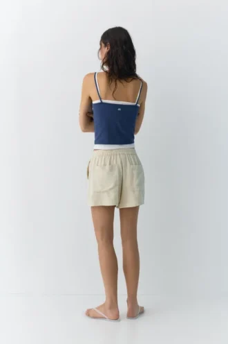 Pantalones Cortos de lino