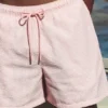 Pantalones Cortos de rayas de seersucker