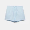 Pantalones Cortos de rayas de seersucker Pantalones Cortos de rayas de seersucker