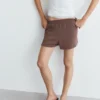 Pantalones Cortos deportivos de tacto suave Pantalones Cortos deportivos de tacto suave