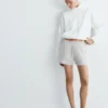 Pantalones Cortos deportivos de tacto suave Pantalones Cortos deportivos de tacto suave