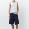 Pantalones Cortos holgados de denim Pantalones Cortos holgados de denim