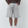 Pantalones Cortos holgados de denim Pantalones Cortos holgados de denim