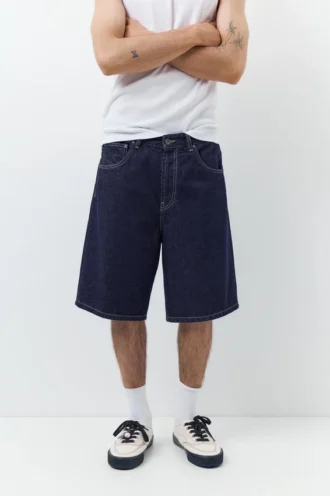 Pantalones Cortos holgados de denim