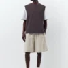 Pantalones Cortos tipo Bermudas 100 % lino