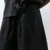 Pantalones Cortos tipo Bermudas 100 % lino