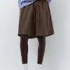 Pantalones Cortos tipo Bermudas 100 % lino