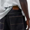 Pantalones cortos tipo Bermudas holgados de denim Pantalones cortos tipo Bermudas holgados de denim