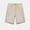 Pantalones cortos tipo Bermudas holgados de denim Pantalones cortos tipo Bermudas holgados de denim