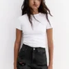 Pantalones Cortos vaqueros rasgados