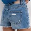 Pantalones Cortos vaqueros rasgados