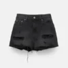 Pantalones Cortos vaqueros rasgados