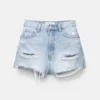 Pantalones Cortos vaqueros rasgados