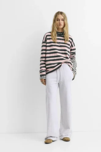 Pantalones de chándal de corte ancho