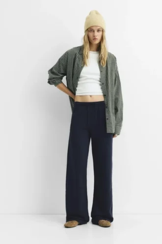 Pantalones de chándal de corte ancho