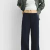 Pantalones de chándal de corte ancho Pantalones de chándal de corte ancho