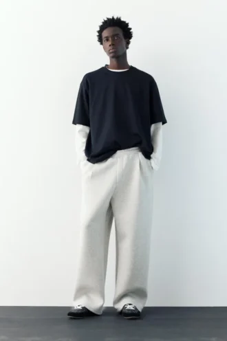 Pantalones de chándal de corte holgado