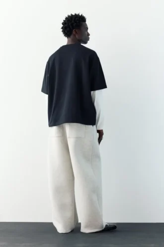Pantalones de chándal de corte holgado