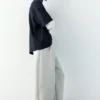 Pantalones de chándal de corte holgado Pantalones de chándal de corte holgado