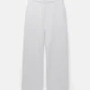 Pantalones de chándal de pierna ancha con costura