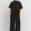 Pantalones de chándal de punto interlock