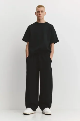 Pantalones de chándal de punto interlock
