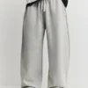 Pantalones de chándal de punto interlock