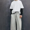Pantalones de chándal de punto interlock