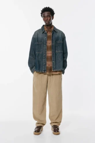 Pantalones de chándal holgados de pana Pantalones de chándal holgados de pana