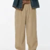 Pantalones de chándal holgados de pana