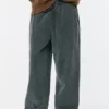 Pantalones de chándal holgados de pana