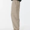 Pantalones de chándal holgados de pana