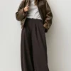 Pantalones de corte recto con pinzas
