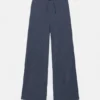 Pantalones de crepé de pierna ancha