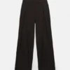 Pantalones de pierna ancha con doble pinza Pantalones de pierna ancha con doble pinza