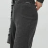 Pantalones de pierna ancha y tacto suave Pantalones de pierna ancha y tacto suave
