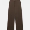Pantalones de pierna ancha y tacto suave Pantalones de pierna ancha y tacto suave