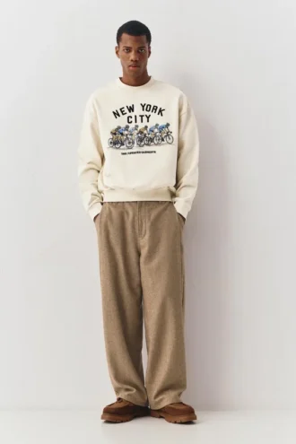 Pantalones de sastrería con lana